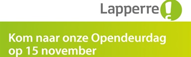 Lapperre Opendeur op 15 november